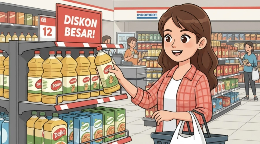 Harga Minyak Goreng Indomaret 17 November 2025: Mulai Rp 31 Ribuan