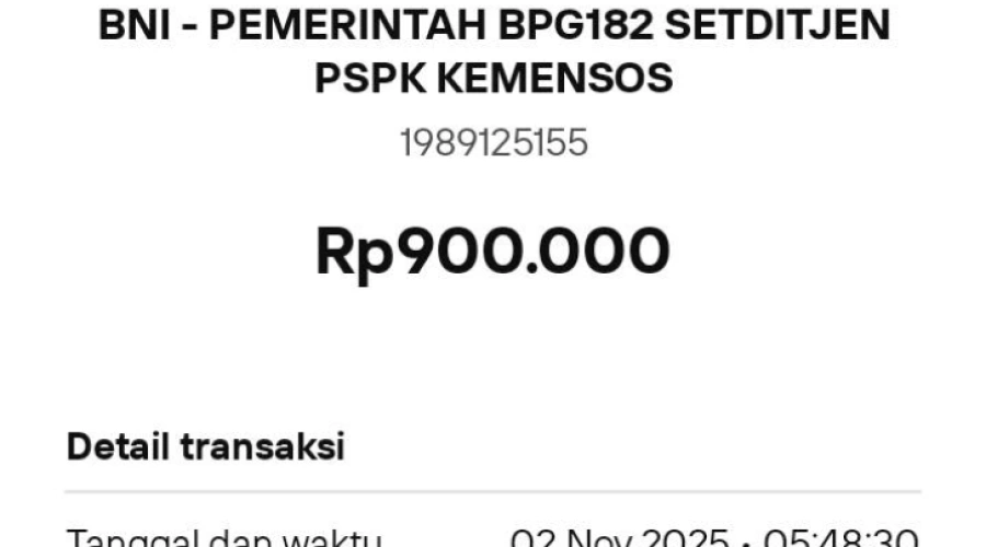Selamat, BLT Kesra Rp900 Ribu Sudah Mulai Masuk Rekening, Cek Sekarang!