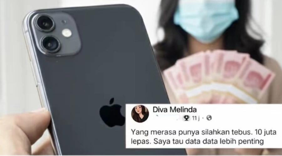 Tak Sengaja Nemu iPhone, Diva Melinda si Penemu Malah Minta Tebusan Rp 10 Juta ke Pemiliknya