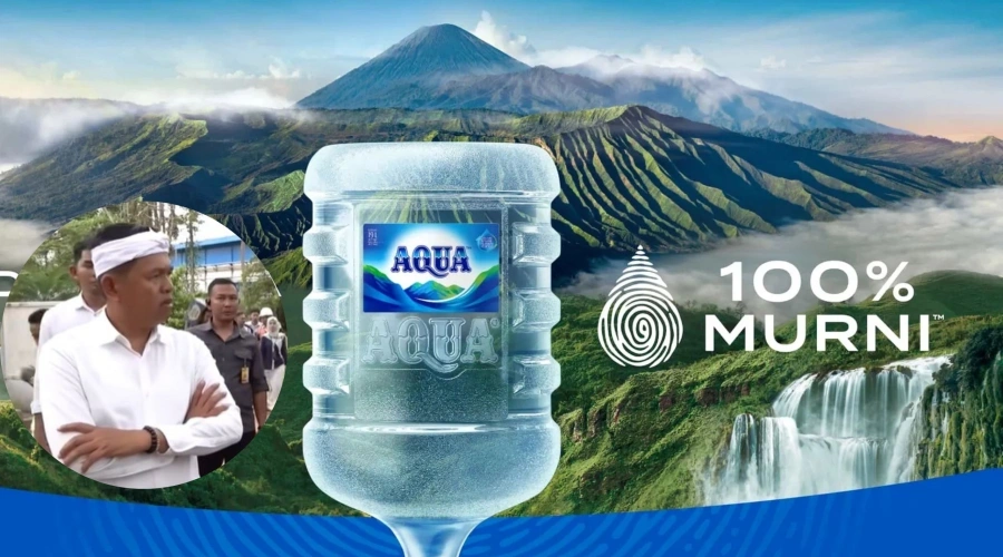 Klarifikasi Aqua Soal Sumber Air dari Sumur Bor Bukan Pegunungan