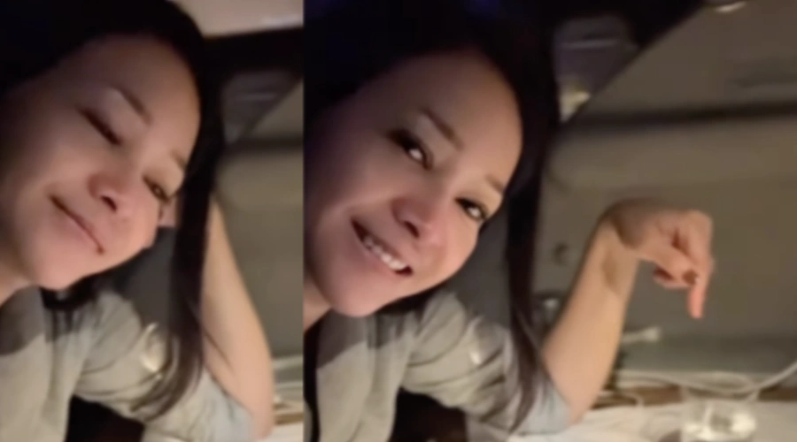 Pesawat Maia Estianty Alami Turbulensi Parah, Bunda Al El Dul Malah Lakukan Ini!