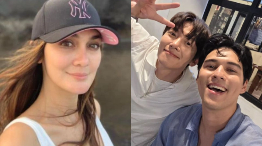 Maxime Bouttier Ajak Ji Chang Wook Sapa Luna Maya, Netizen Langsung Iri Tak Karuan