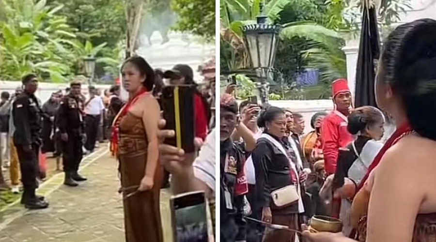 Mbak Rara Bantu Kendalikan Cuaca di Pemakaman Raja Keraton Surakarta Pakubuwono XIII