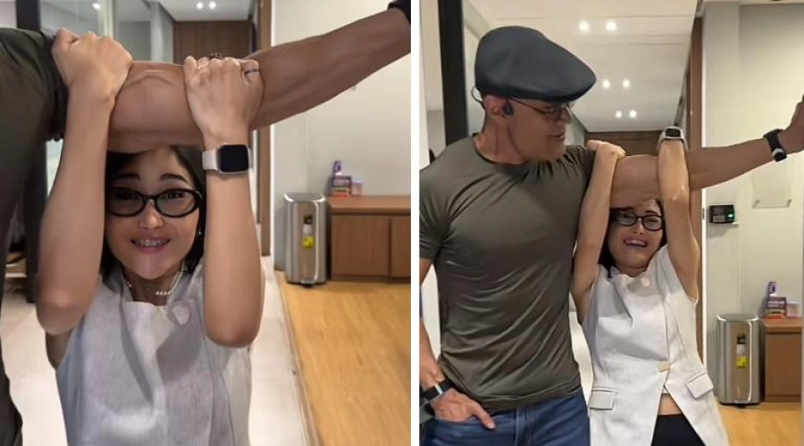 Ditawari Sabrina Chairunnisa, Ryuka Bunga Langsung Berani Gelendotan ke Deddy Corbuzier!
