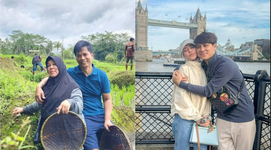 Bak Bumi dan Langit! Begini Kehidupan Orang Tua Lesti Kejora di Kampung