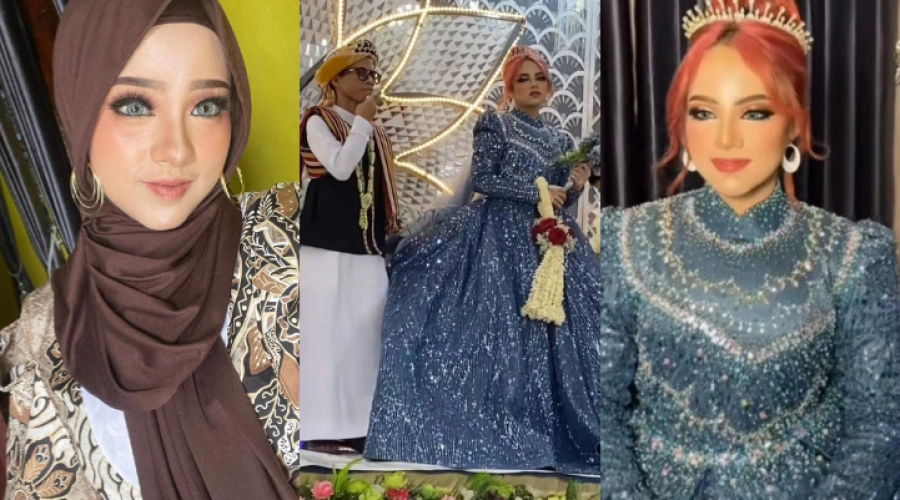 Profil Ning Robwah, Anak Kiai Asal Madura yang Viral Lepas Hijab saat Menikah