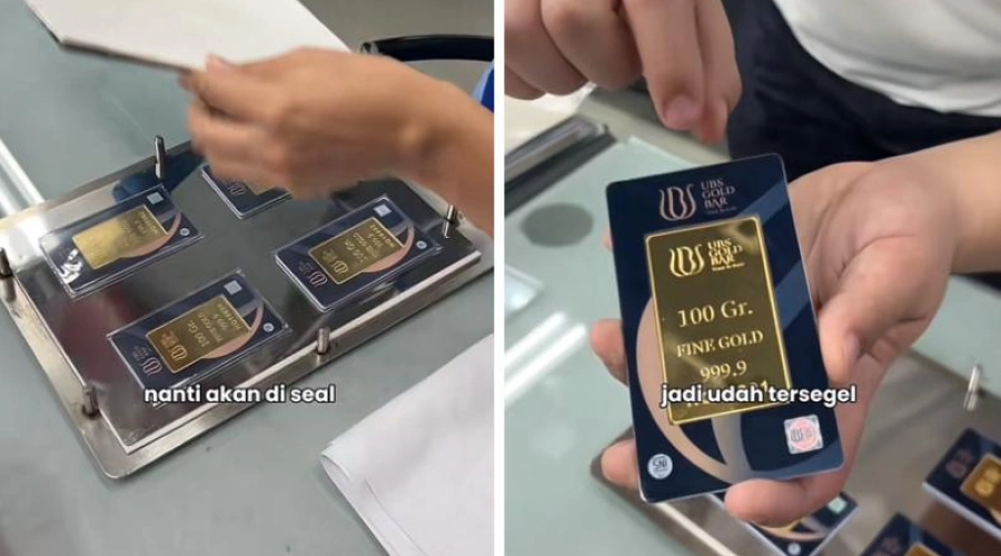 Harga Emas Hari Ini, Minggu 23 November 2025, UBS Naik, Antam dan Galeri24 Kompak Turun