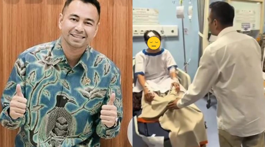 Ikut Prihatin, Raffi Ahmad Kunjungi Korban Ledakan SMAN 72 Jakarta