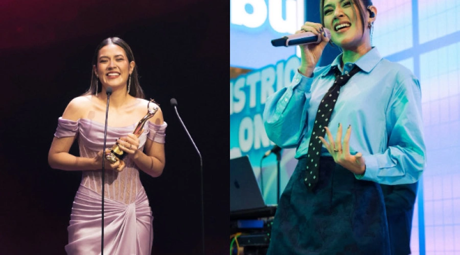 Sabet AMI Awards, Raisa Sampaikan Pesan Manis untuk Putrinya: Mama Keren Kan?