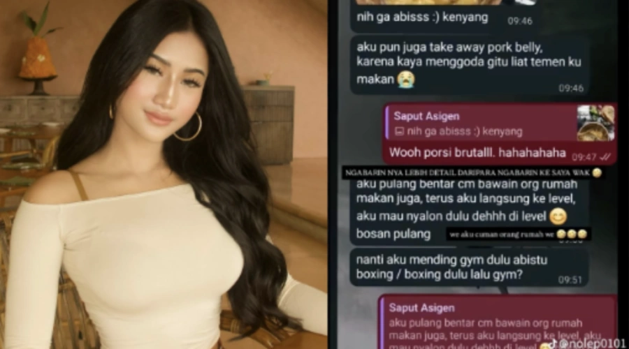 Agama Saput Dipertanyakan Usai Pamer Take Away Pork Belly ke Pria Diduga Selingkuhan