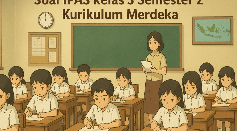 50 Soal IPAS Kelas 3 Semester 2 Kurikulum Merdeka dan Kunci Jawabannya