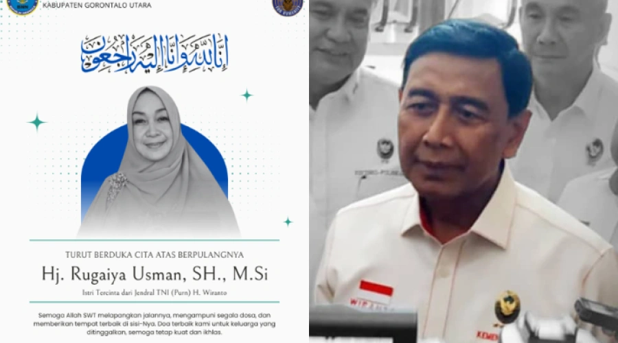 Innalillahi, Rugaiya Usman Berpulang, Jendral TNI Purn Wiranto Ungkap Pilu Hatinya