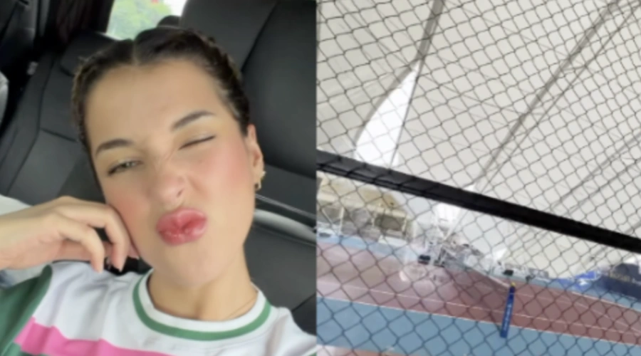 Gedung Anwa Racquet Ambruk saat Tasya Farasya Turnamen Padel, Begini Kondisinya