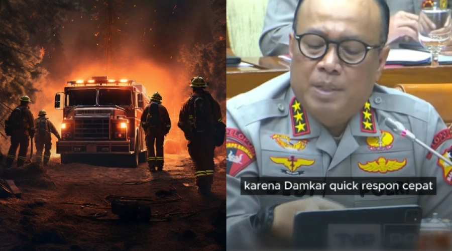 Masyarakat Pilih Damkar Ketimbang Polisi yang Dinilai Kerja Lamban, Begini Respon Wakapolri
