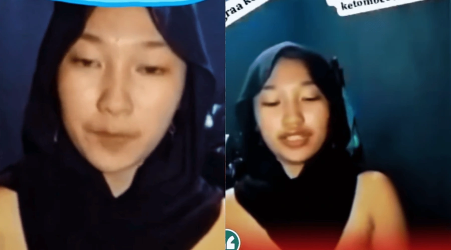 Viral! Wanita Berhijab Diduga Ludahi Al-Quran dan Rekam Aksi Tanpa Busana