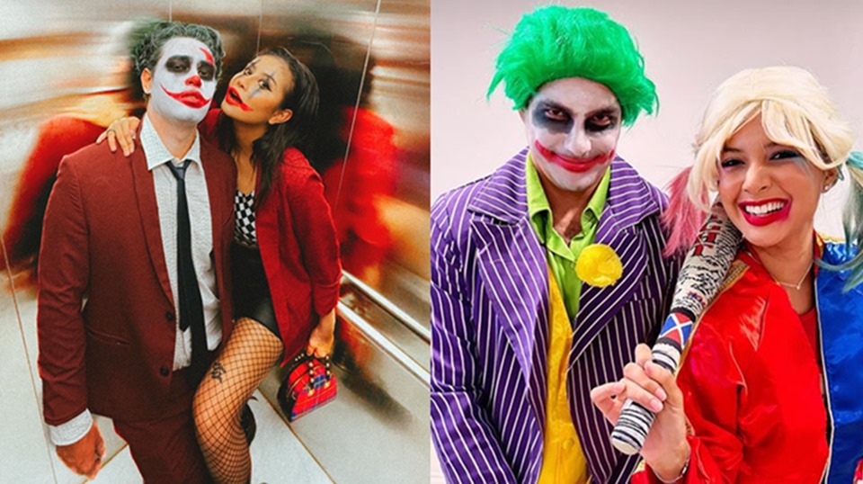 6 Potret Awkarin vs Aurelie Moeremans Jadi Harley Quinn, Siapa Lebih Mirip?