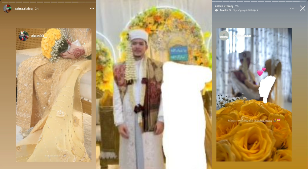 Habib Rizieq Antarkan Anak Ketujuh Nikah Sama Habib Husein bin Anies Assegaf