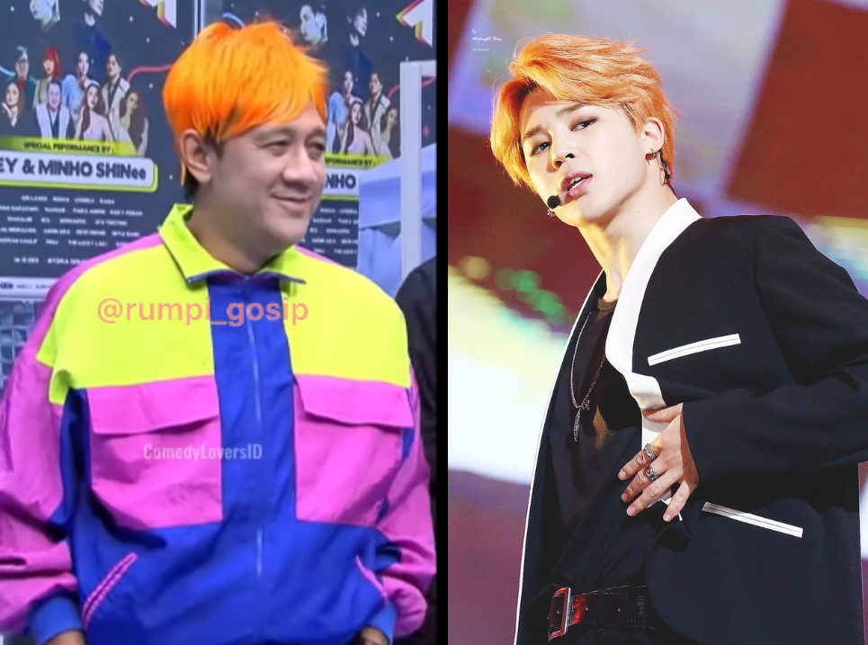 Ayu Ting Ting Ngakak Guling-guling Andre Taulany Dandan Mirip Jimin BTS