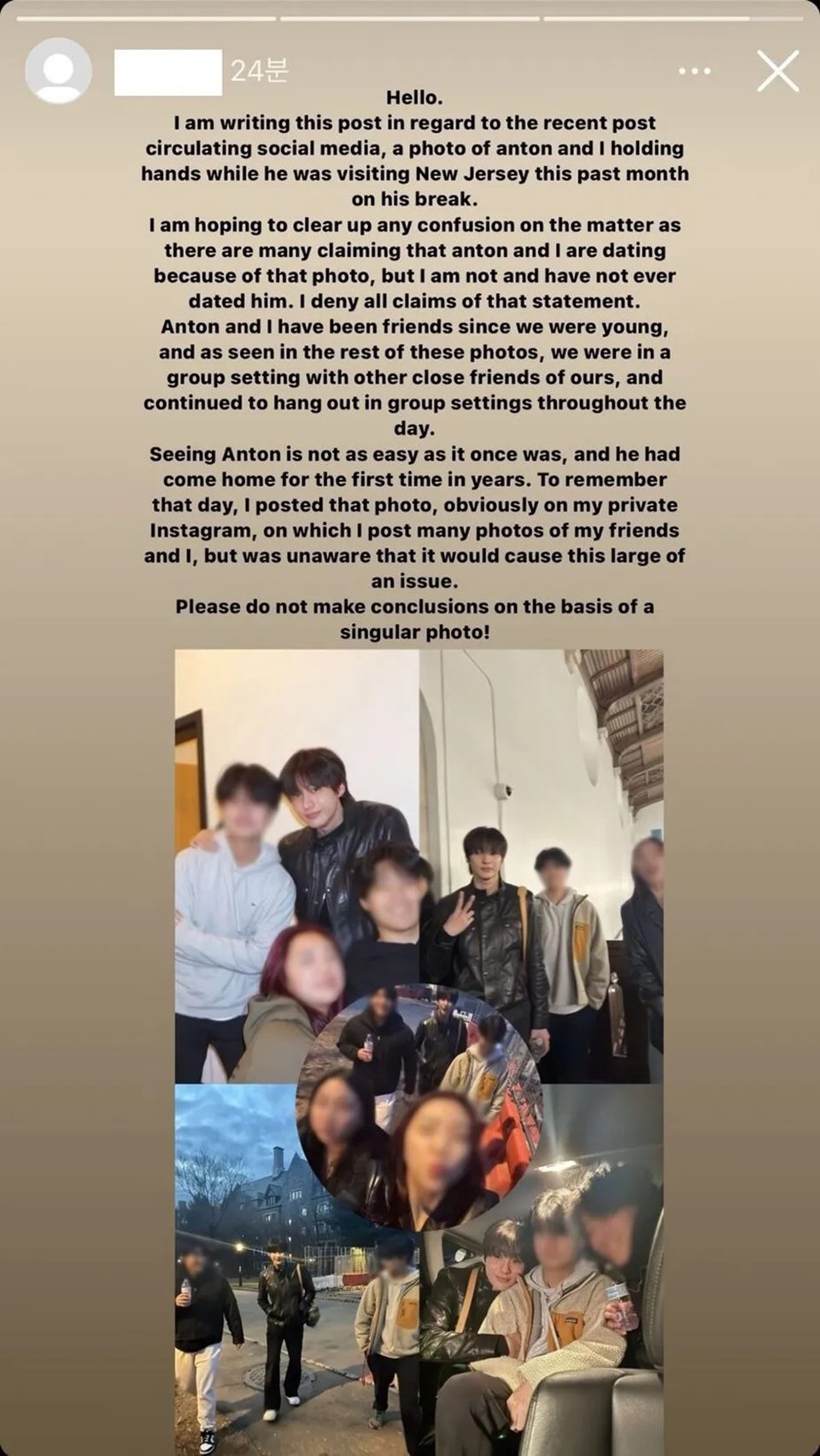 Digandeng Anton RIIZE, Terduga Pacar Buka Suara soal Rumor Kencan