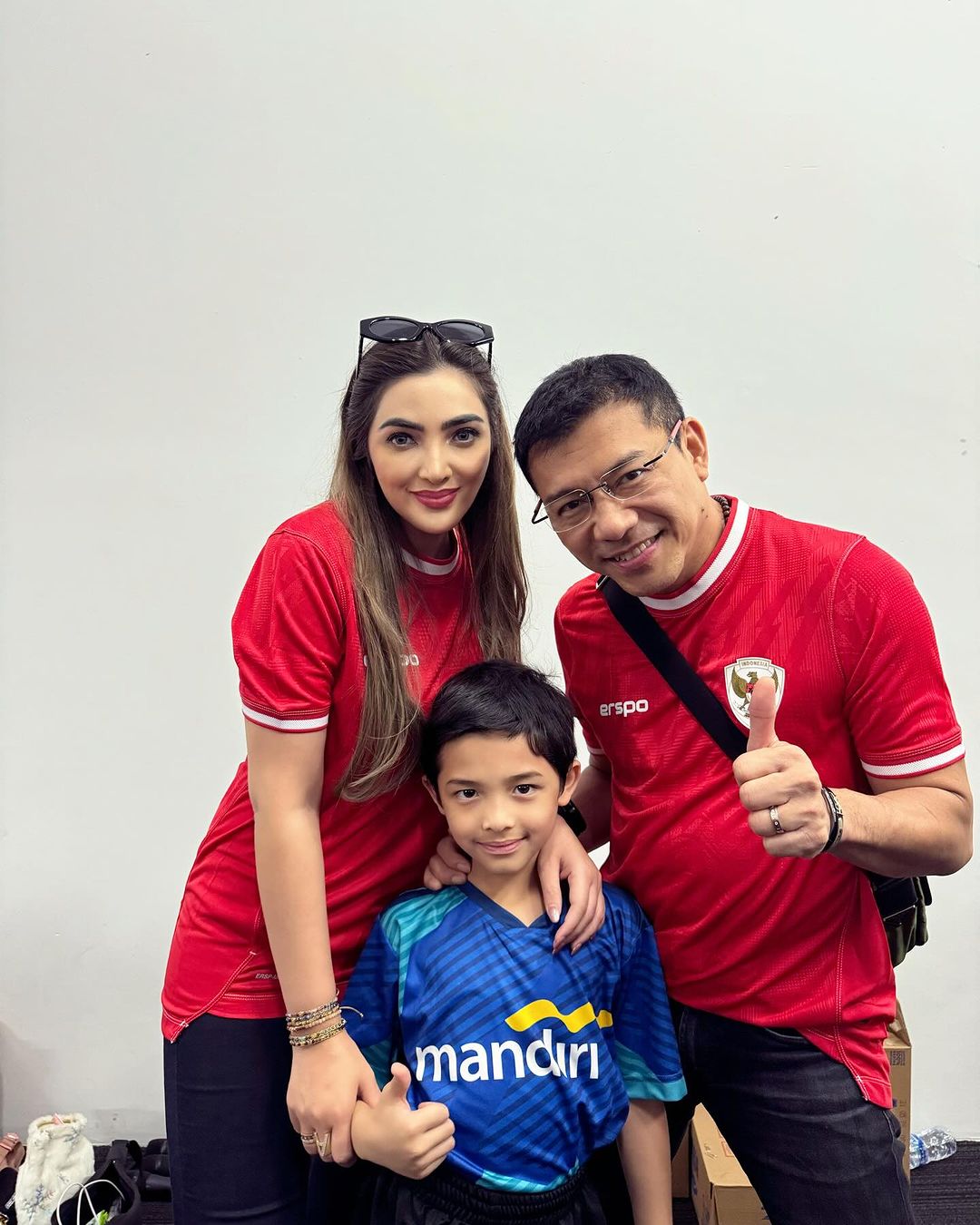 Anang Hermansyah dan Ashanty Bareng Sang Putra [Instagram]