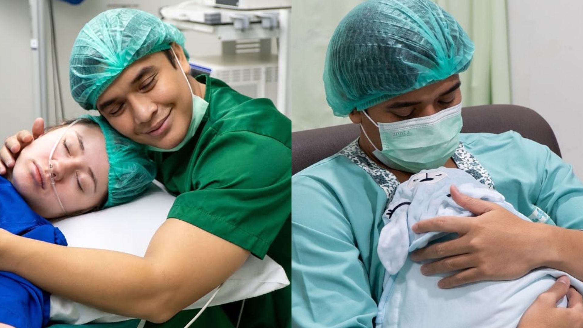 Momen Billy Syahputra Setia Temani Vika Kolesnaya di Ruang Operasi Saat Lahiran
