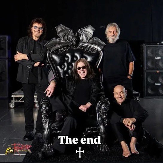 Band metal Black Sabbath pensiun [Twitter]