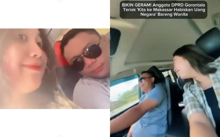 Bukti Fadilah Talib Selingkuhan Wahyudin Moridu, Momen Kemesraan di Pesawat hingga Video Pertemuan Keluarga