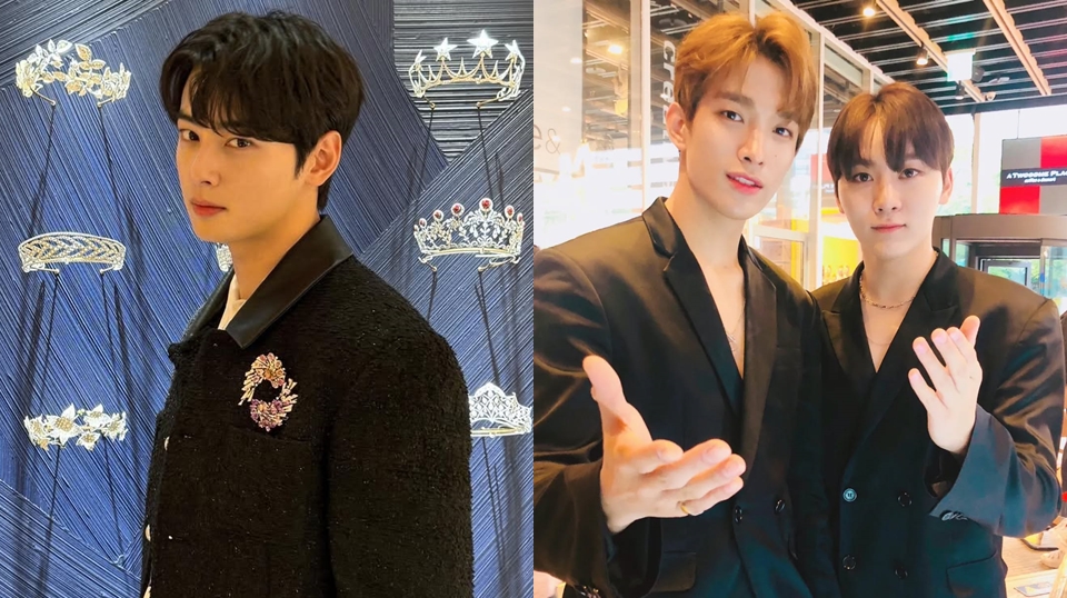 Cha Eunwoo ASTRO dan SEVENTEEN BSS Pamerkan Chemistry Kocak di Challenge Terbaru