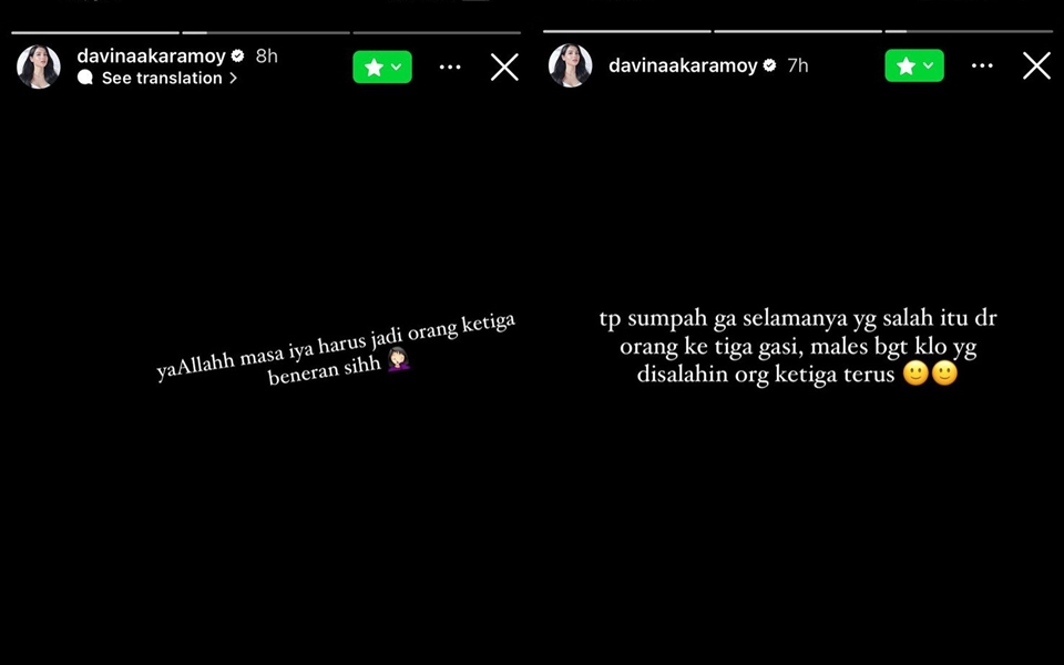 Bahas Orang Ketiga, Davina Karamoy Terbawa Peran 'Ipar Adalah Maut' ke Dunia Nyata?