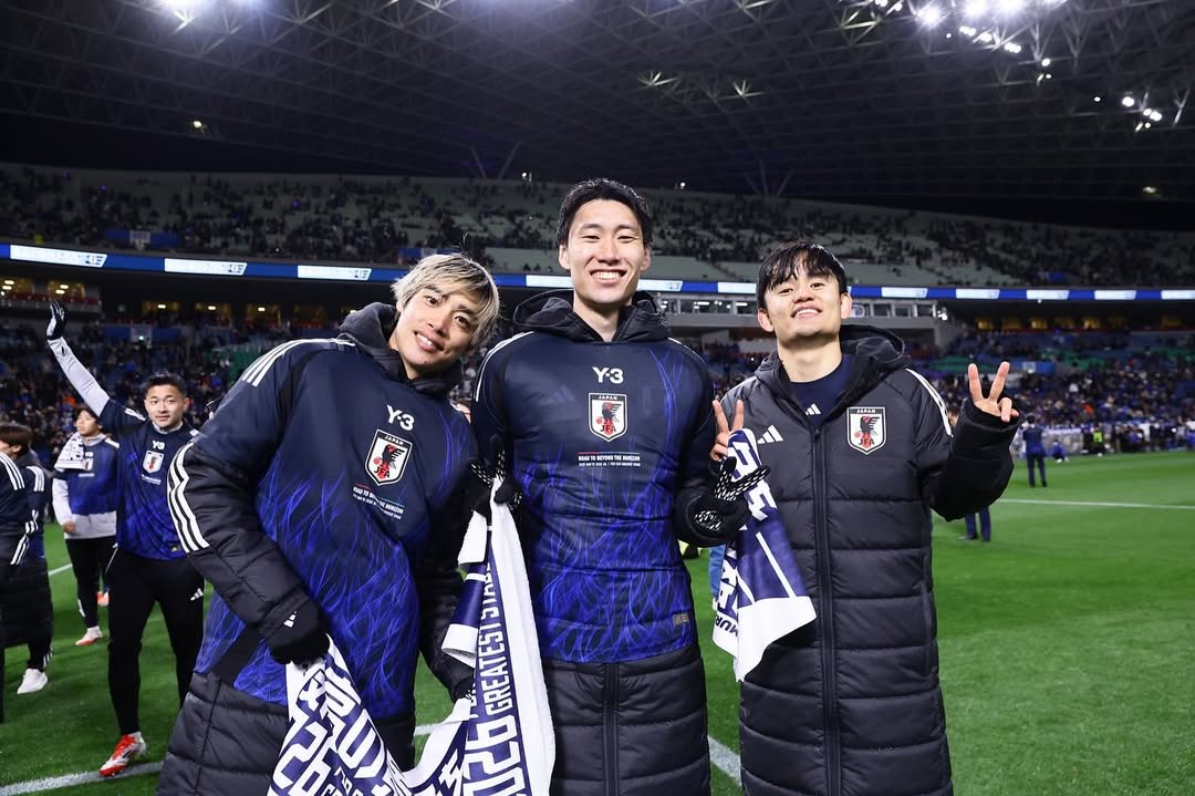 Daichi Kamada striker Jepang (tengah). [Instagram]