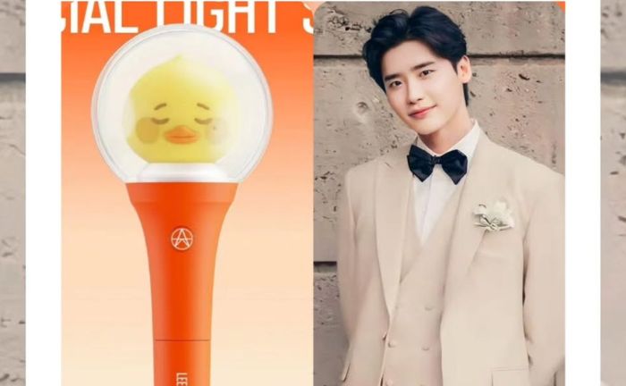 Lee Jong Suk Disebut Bucin Usai Umumkan Desain Lightstick-nya yang Mirip Sang Pacar
