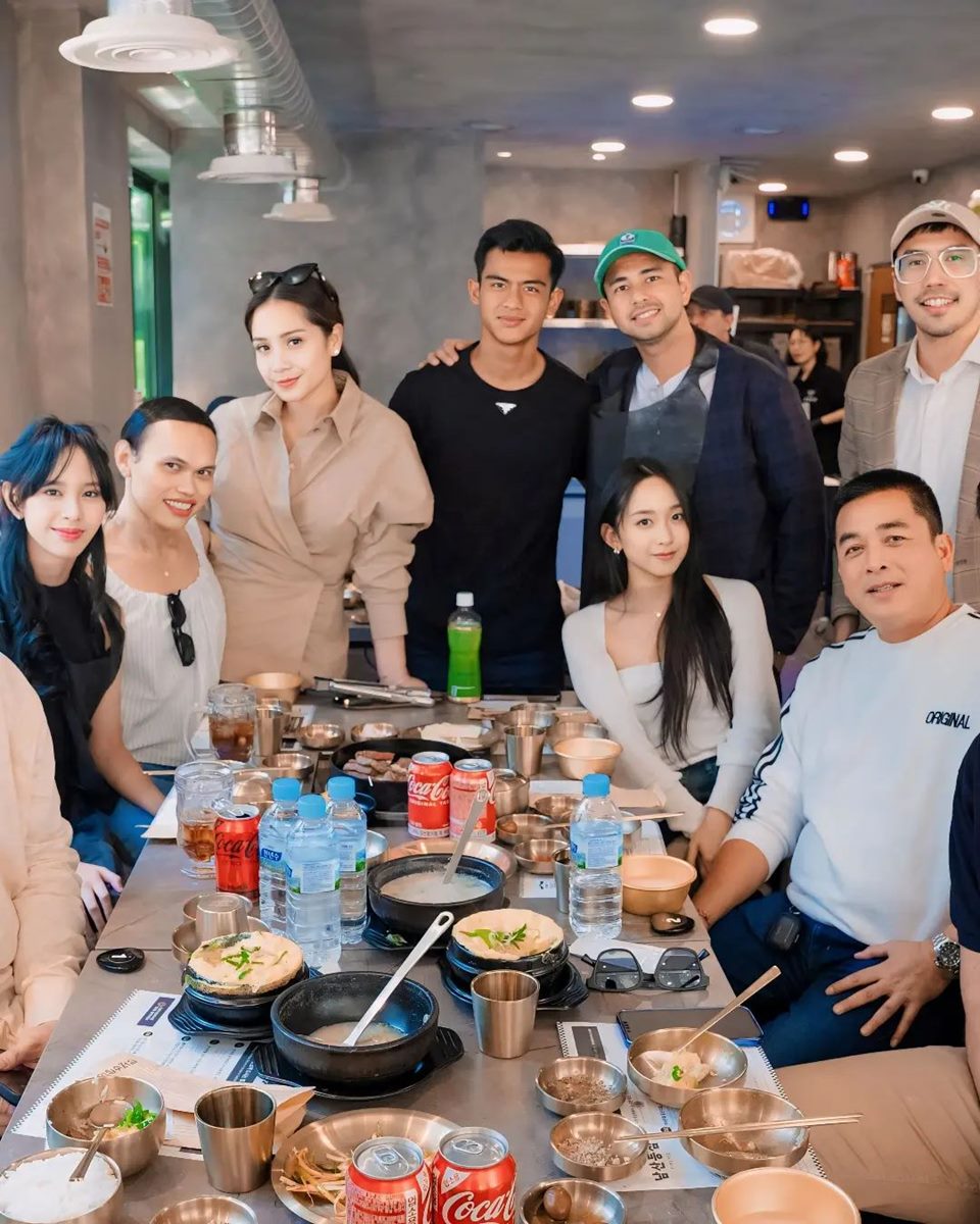 Marshel Widianto Salah Tingkah kala Bertemu Dita Karang di Korea