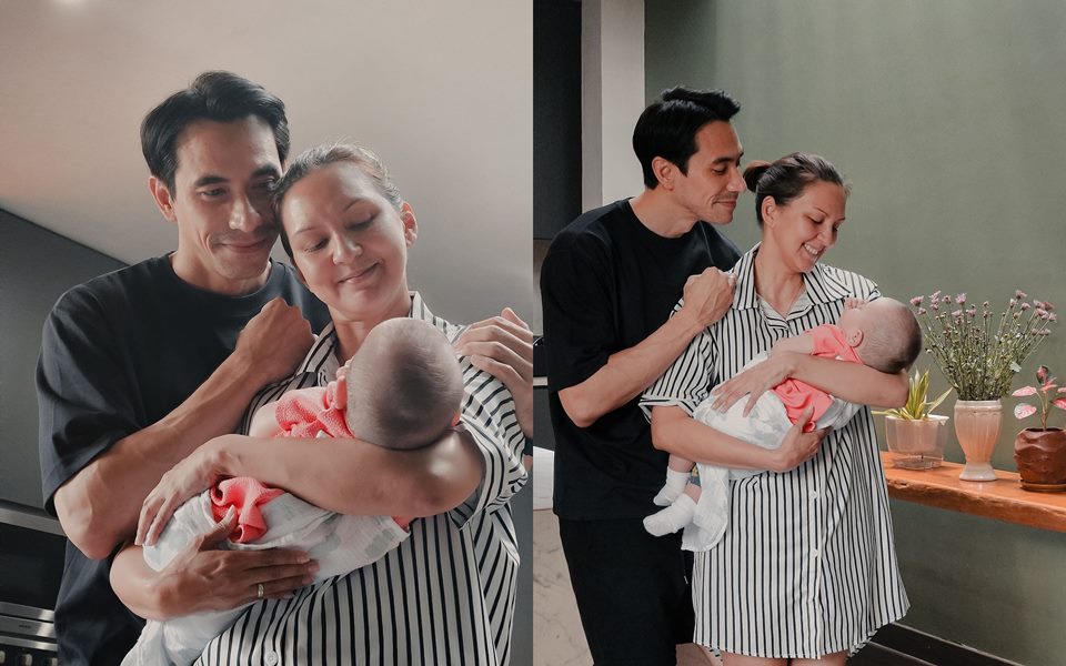 Darius Sinathrya Buka Suara Soal Bayi yang Digendong Donna Agnesia, Siapa Baby M?