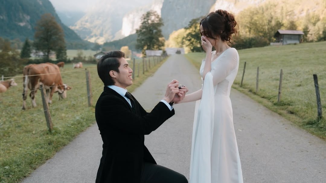 El Rumi Resmi Lamar Syifa Hadju di Swiss, Momen Haru Bikin Netizen Ikut Nangis