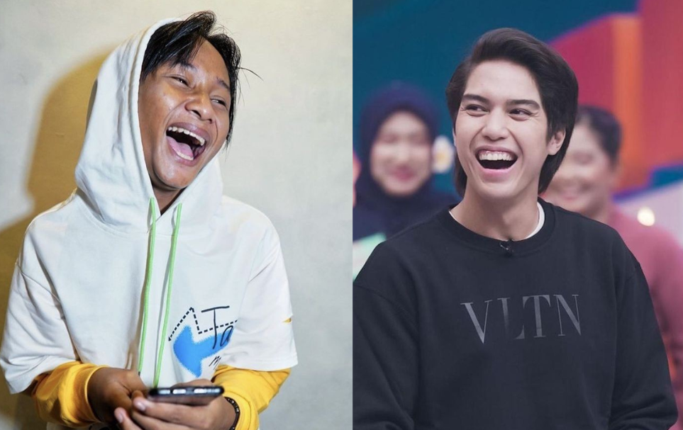 Kocaknya, El Rumi Sleding Fajar Sadboy Saat Ingin Kenalan sama Shani Eks JKT48