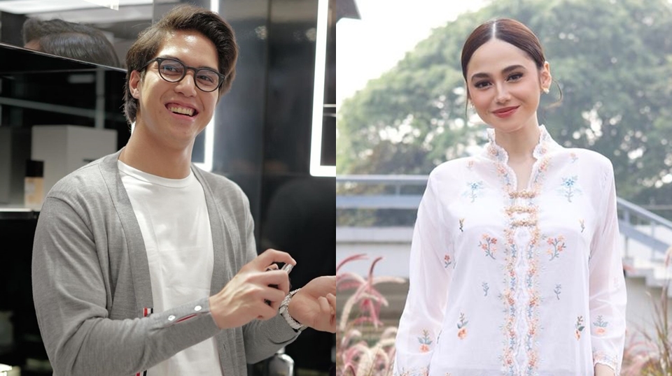 El Rumi Duduk Sebelahan Syifa Hadju di Kondangan Aaliyah Massaid dan Thariq Halilintar