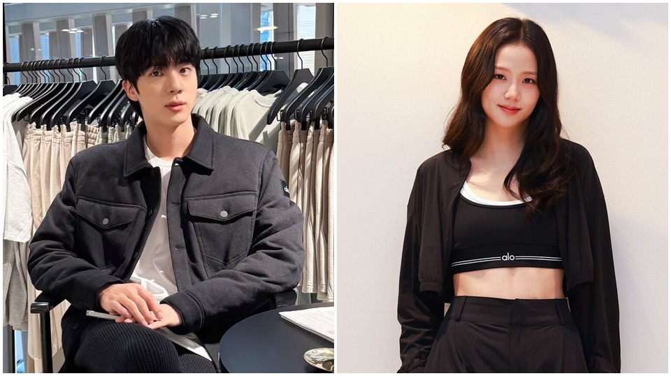 Jin BTS & Jisoo BLACKPINK Malah Ramai Didukung Kencan usai Kepergok Pakai Baju Couple