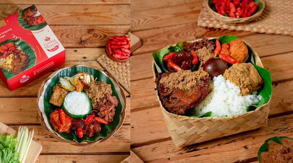 Nex Carlos Bawa Gudeg Mercon Bu Prih ke Jakarta, Laris Banget!