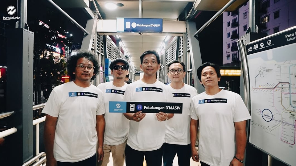 D'Masiv Beli Lisensi Halte Trans Jakarta, Ternyata Alasannya Kuat
