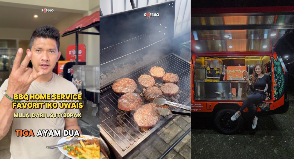 Steggo BBQ Home Service Langganan Iko Uwais, Ada Food Trucknya