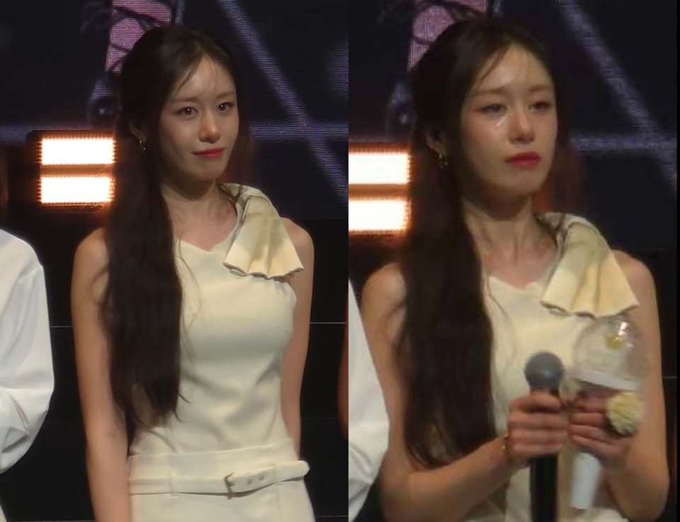 Jiyeon T-Ara Terciduk Nangis di Fanmeeting Pasca Umumkan Cerai