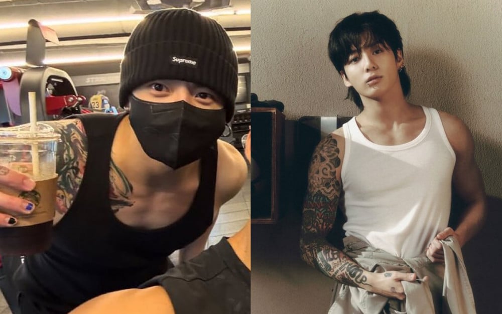 Jungkook BTS Pamer Tato Baru Dari Lengan ke Dada