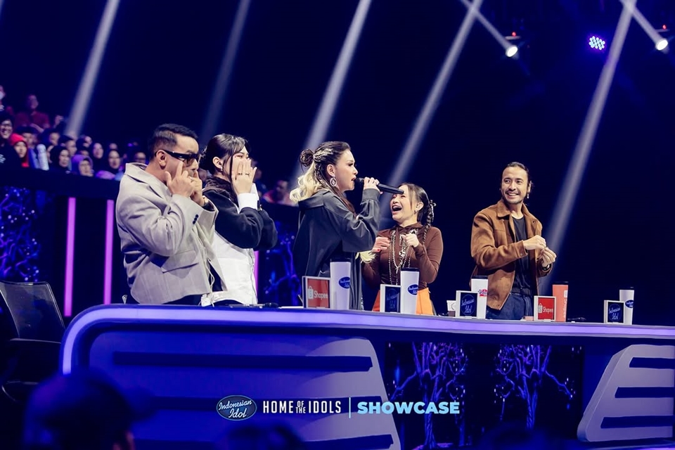 Penampilan Shabrina di Live Showcase Indonesian Idol Season XIII Sukses Buat Judika Mewek
