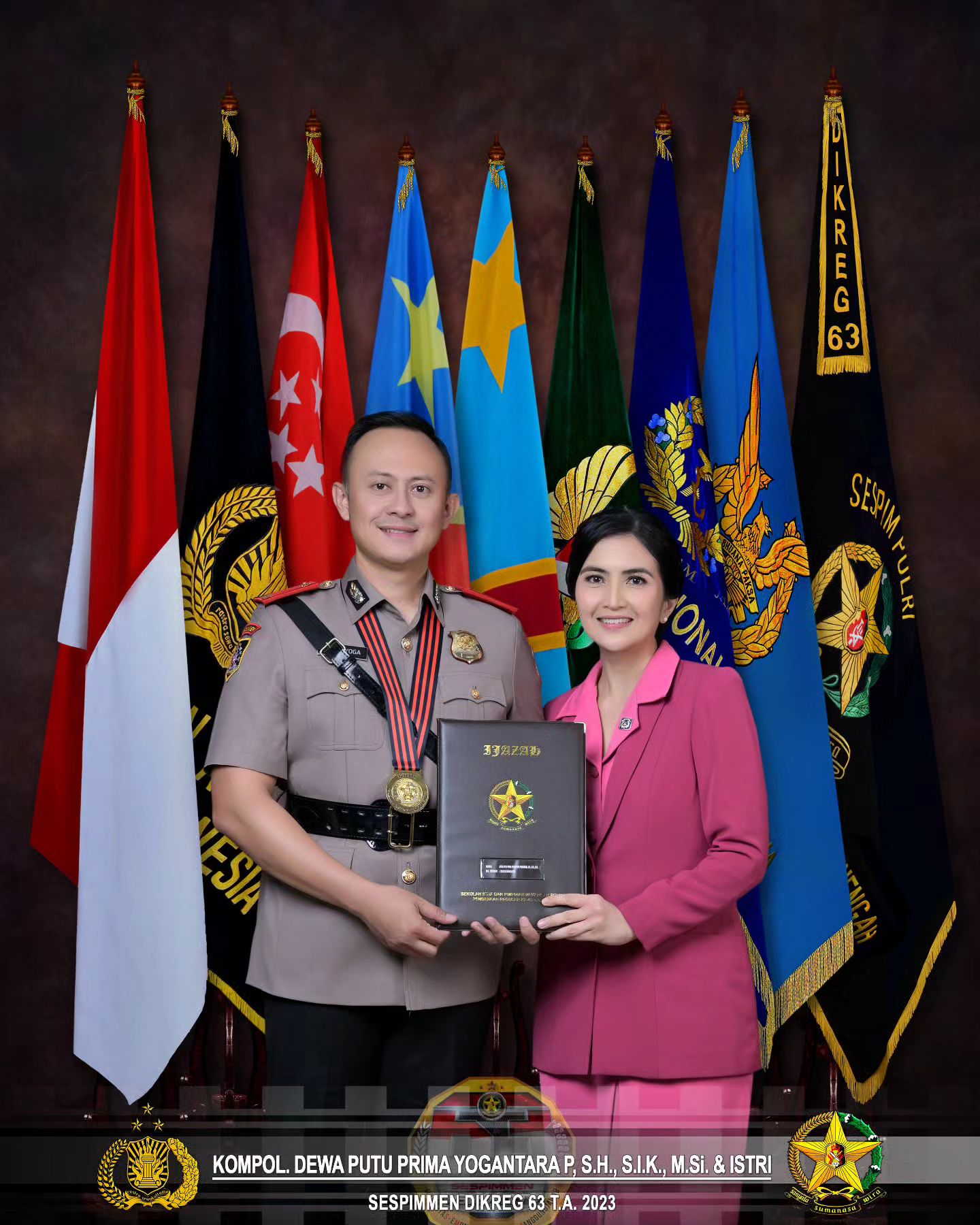 5 Artis Cantik Nikahi Polisi, Siap Jadi Ibu Bhayangkari