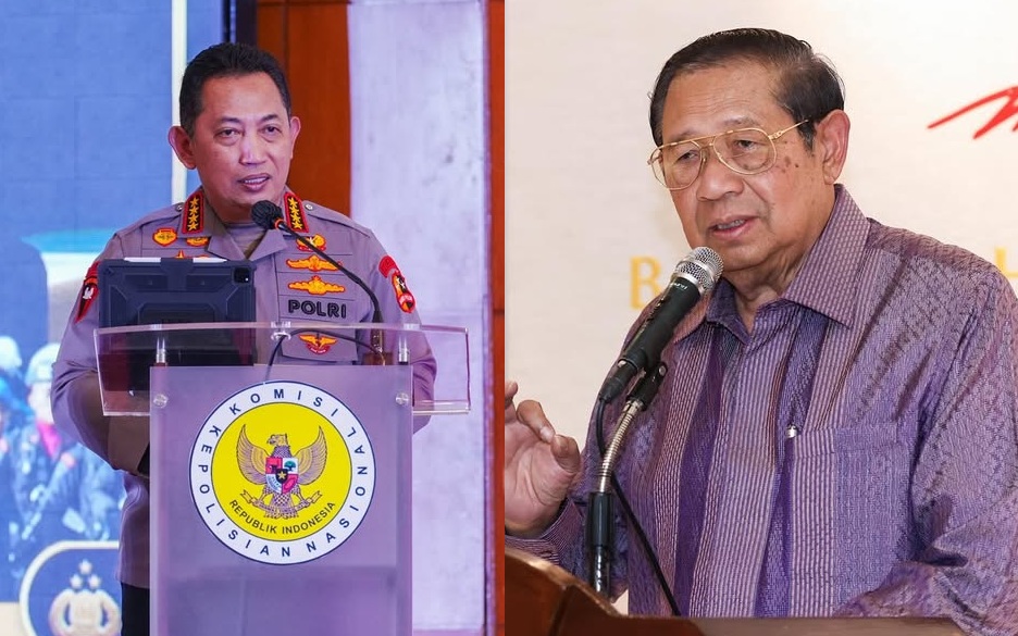 Video SBY Tidak Salami Kapolri Jenderal Listyo Sigit Prabowo Saat HUT TNI, Ada Apa?