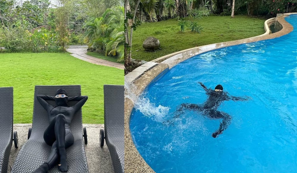 Kocaknya Aktris Lee Se Hee Mengangkang di Kolam Renang Bikin Auto Ketawa