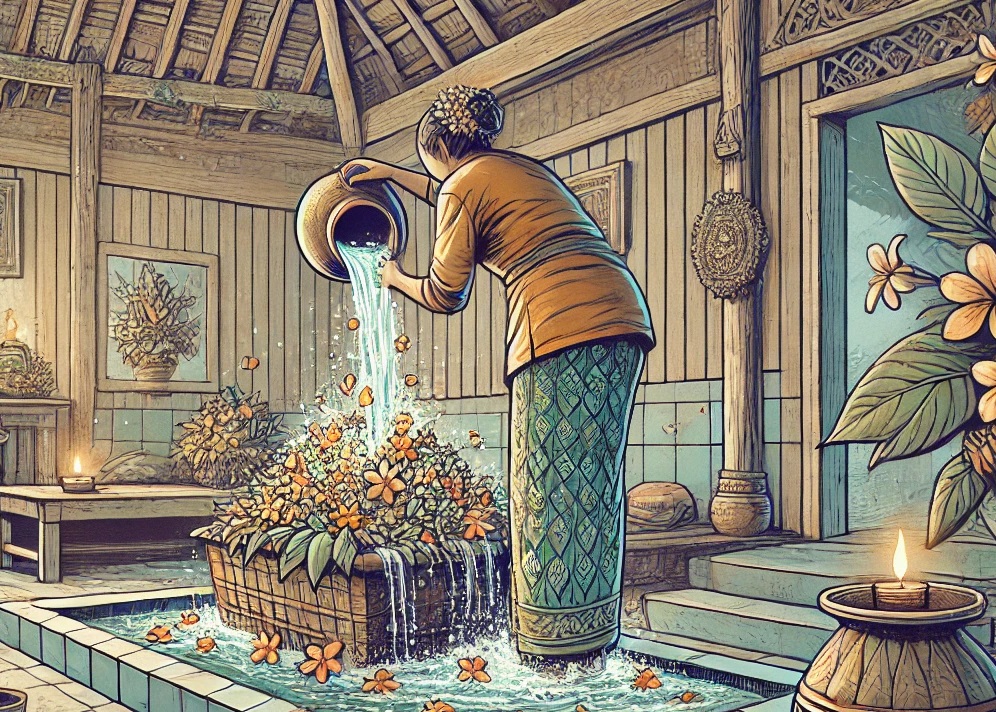 Tata Cara Mandi Pangir, Pembersihan Diri Menyambut Ramadan