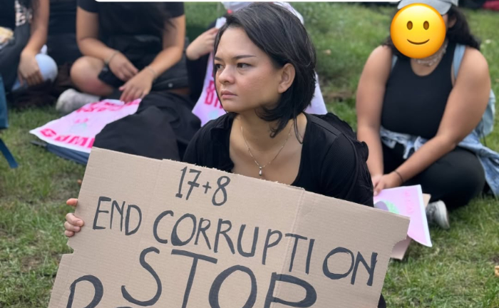 Mantan Artis yang Tinggal di Belanda Ini Ikut Aksi Damai Suarakan Nasib Indonesia