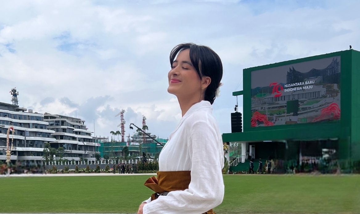 Multitalenta! Penampilan Mawar De Jongh di IKN Pukau Penonton HUT RI ke-79