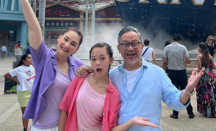 Kompaknya Indra Brasco dan Putrinya saat Dance Tabola Bale, Suami Mona Ratuliu Panen Pujian